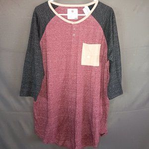 Pac Sun Men's Tee 3/4 Sleeve XL Pac Sun NWT